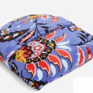 Vera Bradley Fleece Travel Blanket Pillow in Mural Garden NWT